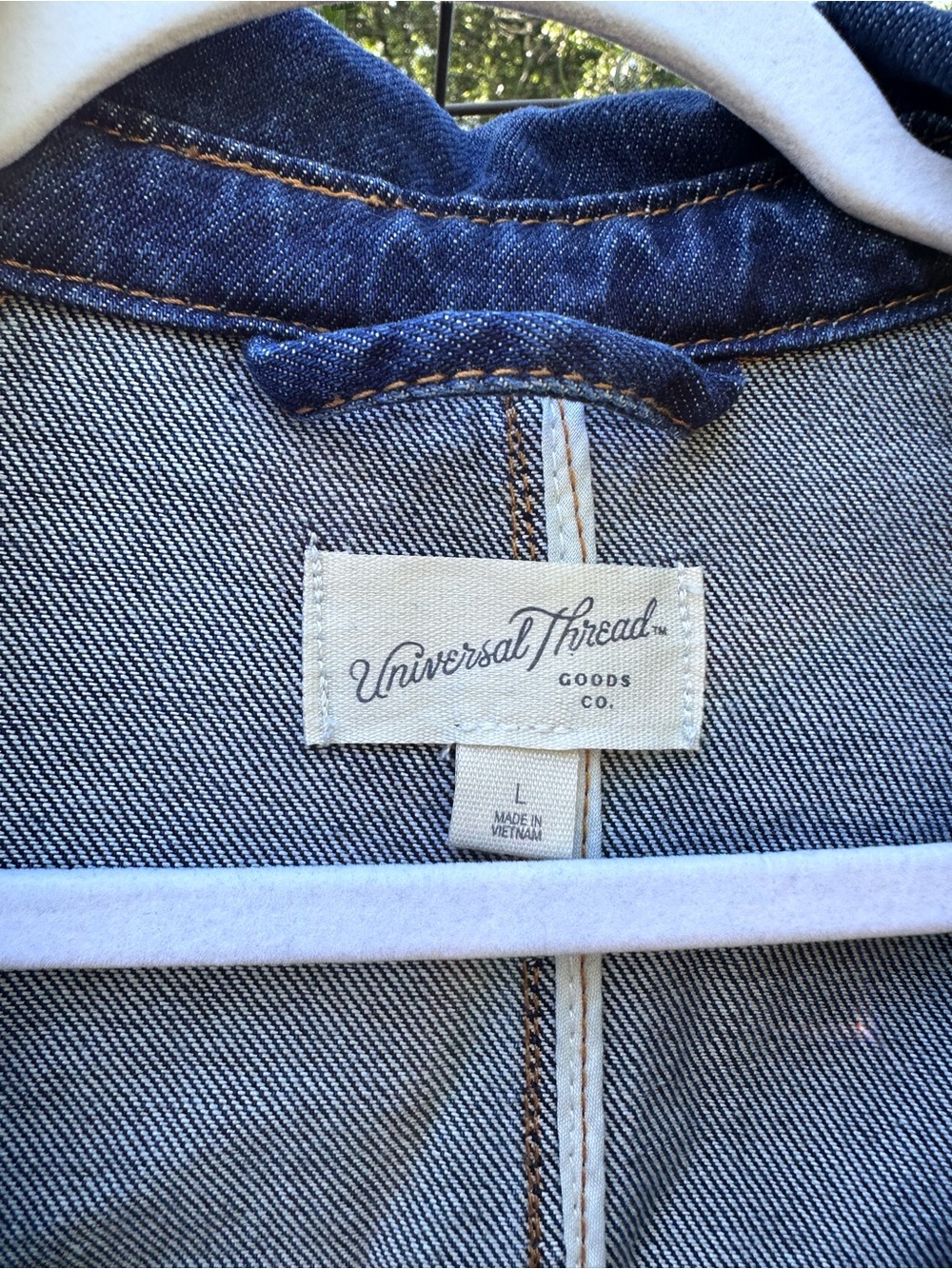 Universal Thread Denim Coat - Picture 3 of 10